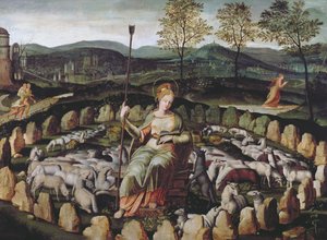 St. Genevieve Guarding her Flock